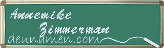 Annemike Zimmerman Visitenkarte